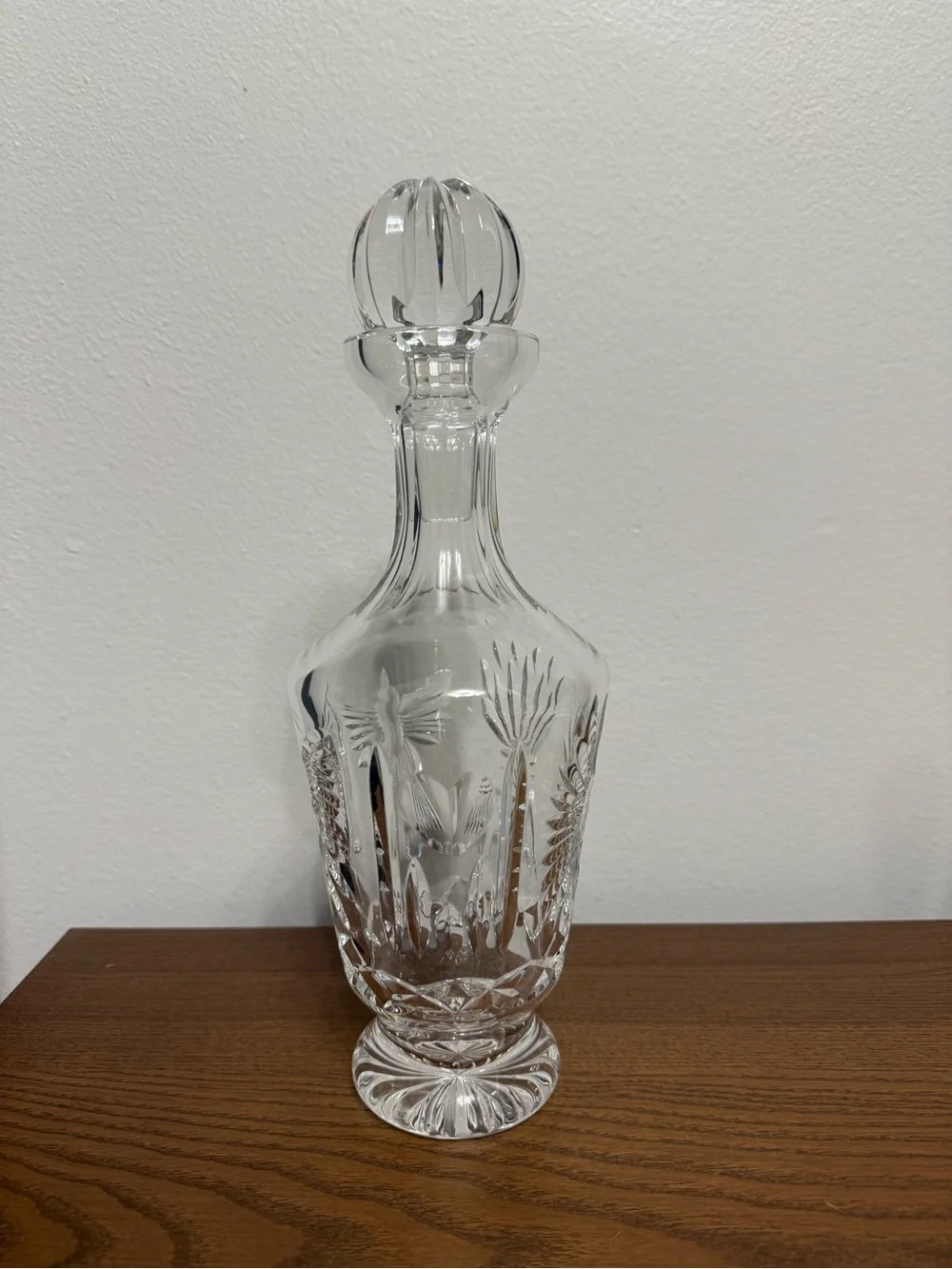 Vintage Waterford Millennium Collection Crystal Decanter
